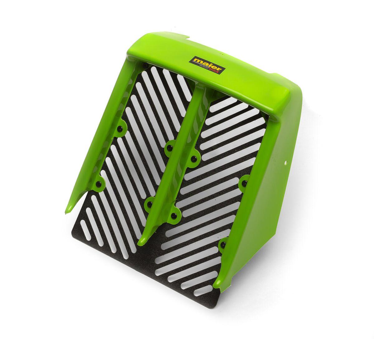 189593 - Maier Radiator Scoops For Yamaha YFZ350 1987-2006 - Green