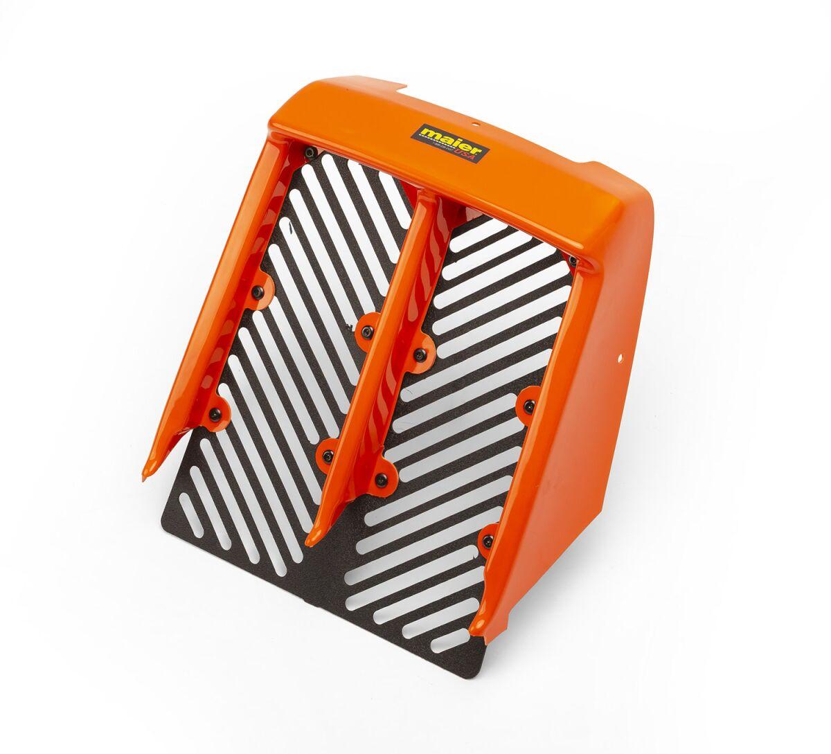 18959-11 - Maier Radiator Scoops For Yamaha YFZ350 1987-2006 - Orange