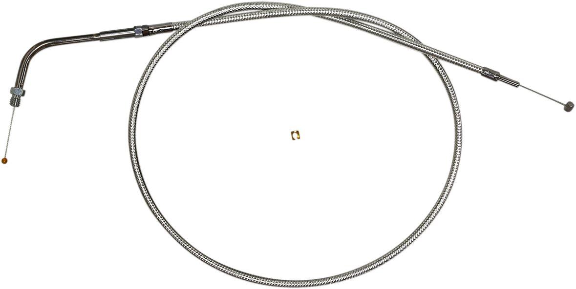 3363S - Magnum Shielding Sterling Chromite II Throttle Cable For Harley Davidson FLH 1984-1985 91.5 cm (36")