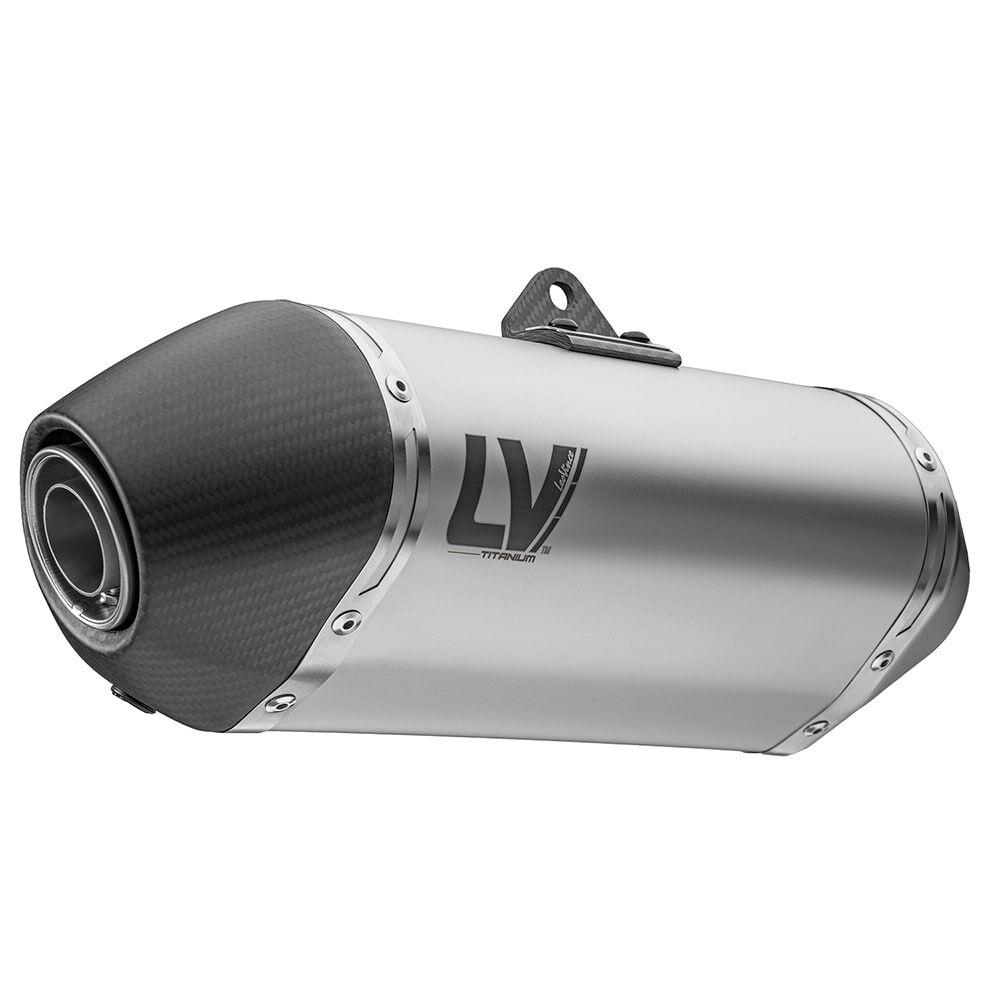15613T - LeoVince LV-14 Titanium Silencer For Moto Guzzi Stelvio 1000 2024-2025 Right