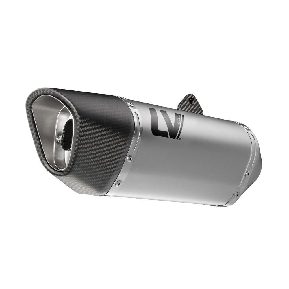 15623 - LeoVince LV-14R Stainless Steel Silencer For Kawasaki KLZ 1000 2019-2024 Right