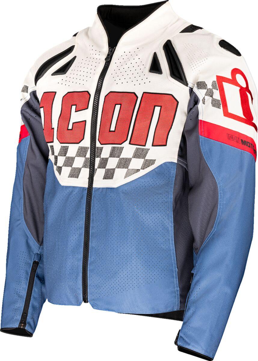 2820-7060 - Icon Contra3 Hero Jacket XX-Large - Black/Blue/Red/White