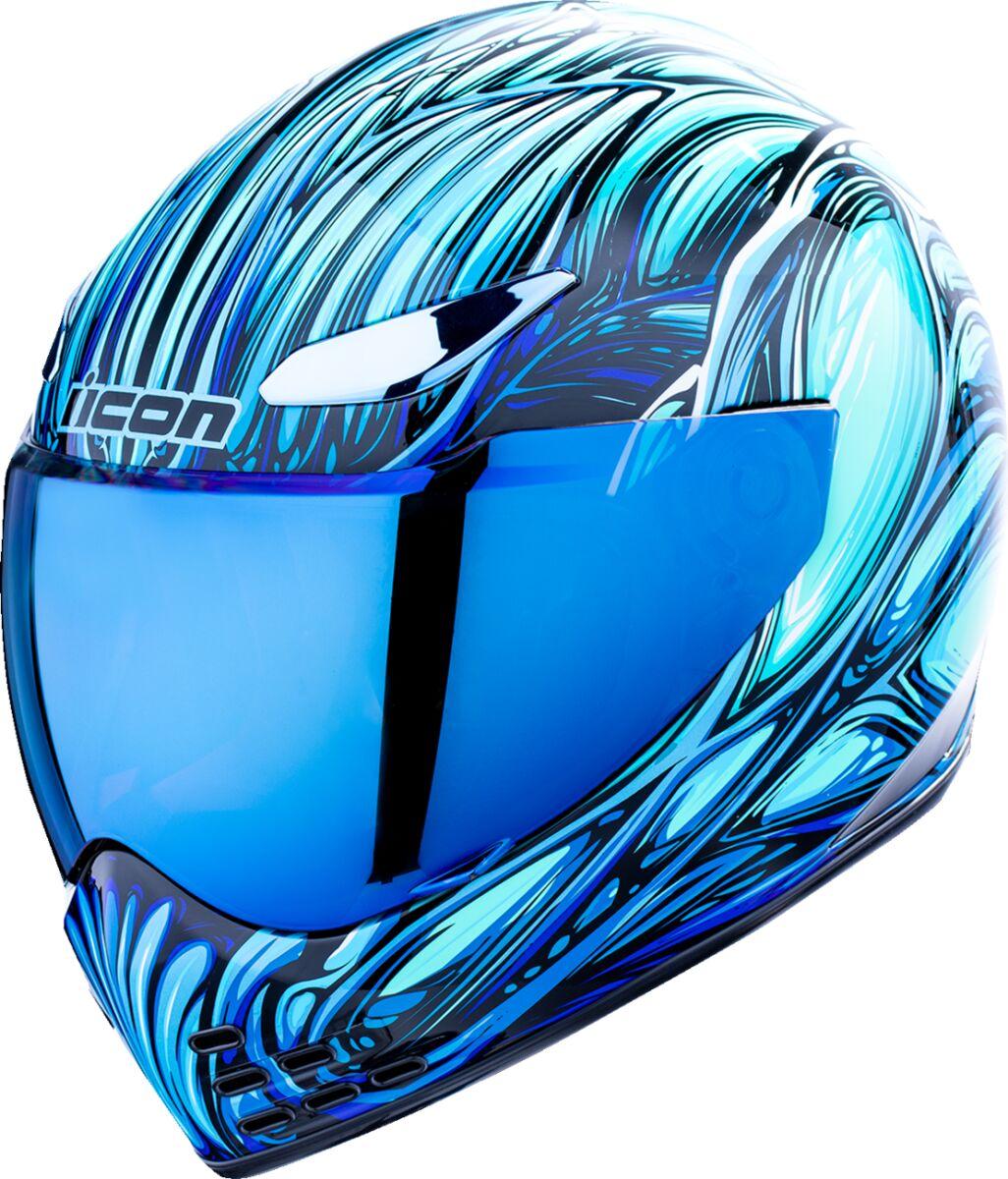 0101-18533 - Icon Domain Nouveau Helmet Large - Blue
