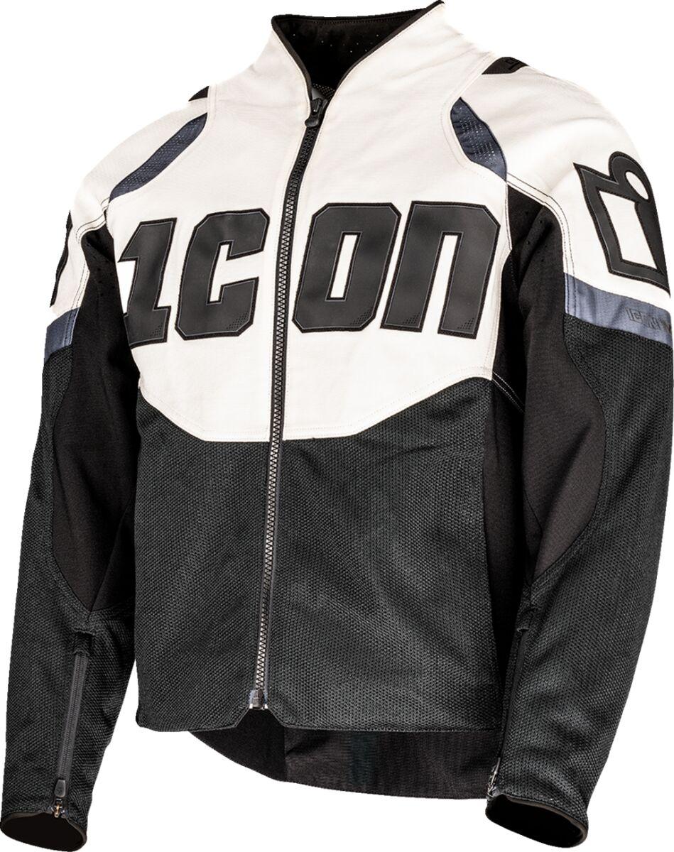 2820-7046 - Icon Contra3 Jacket Large - Black/White