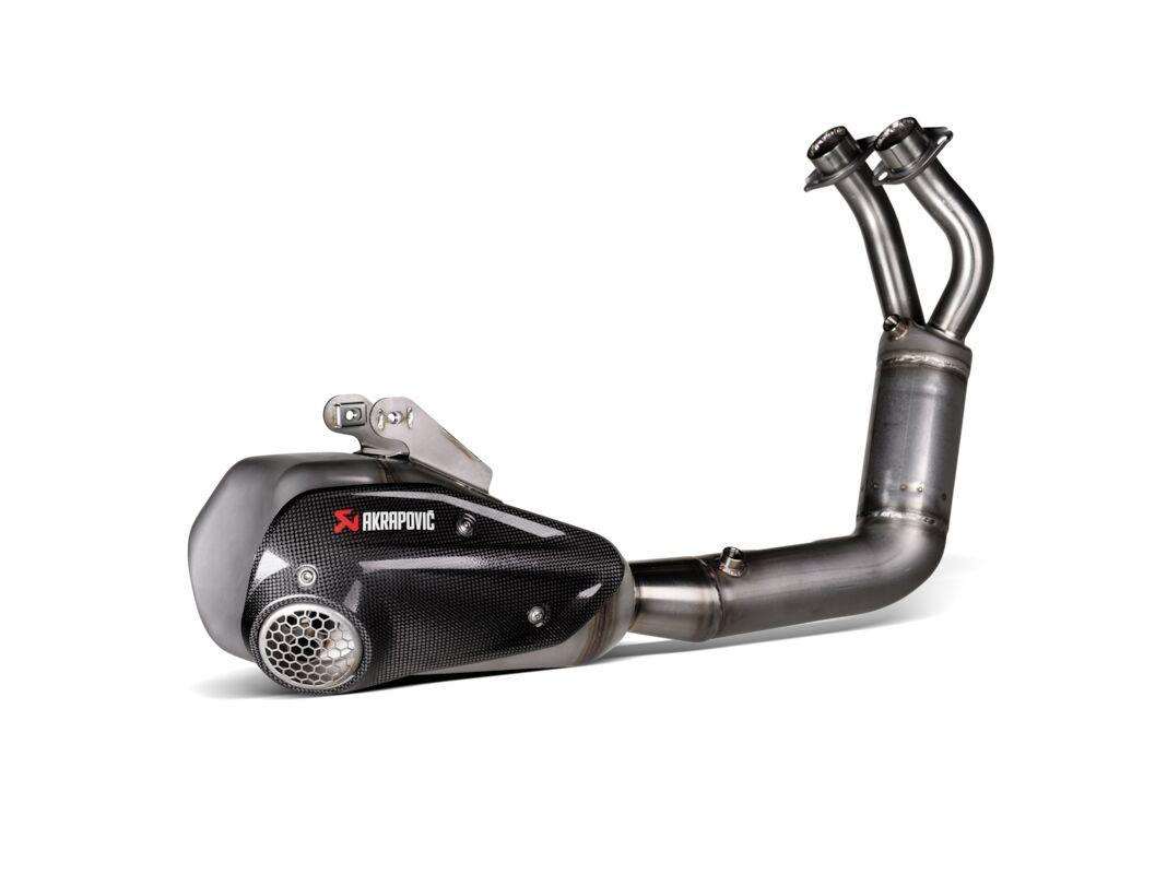 S-Y7R13-HKGKHSS - Akrapovic Racing Line Exhaust System For Yamaha MT-07 2020-2025