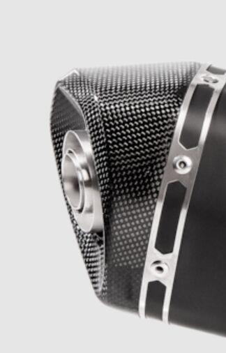 V-EC439 - Akrapovic End Cap For Honda NSS 750 ABS 2021-2026 - Black
