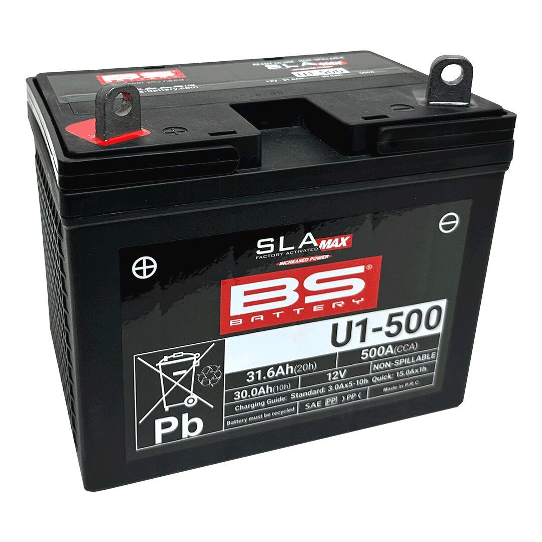 300899 - BS Battery SLA Max AGM Battery For Hytrack JOBBER 400 4X4 2011-2015 - Black