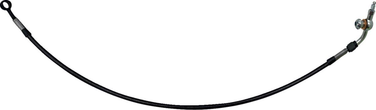100020-B35 - Fat Baggers Inc. Hydraulic Brake/Clutch Hose Extension For Harley Davidson FLHR 1584 2008 25.5 - 30.5cm (10" - 12") - Black