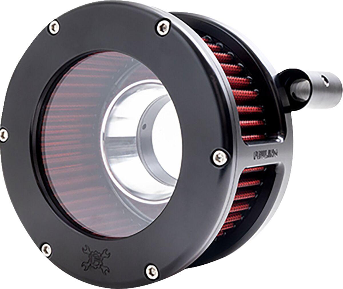 5454 - Feuling Parts BA Air Cleaner Kit For Harley Davidson FLHR 1584 2008 - Black/Clear/Red