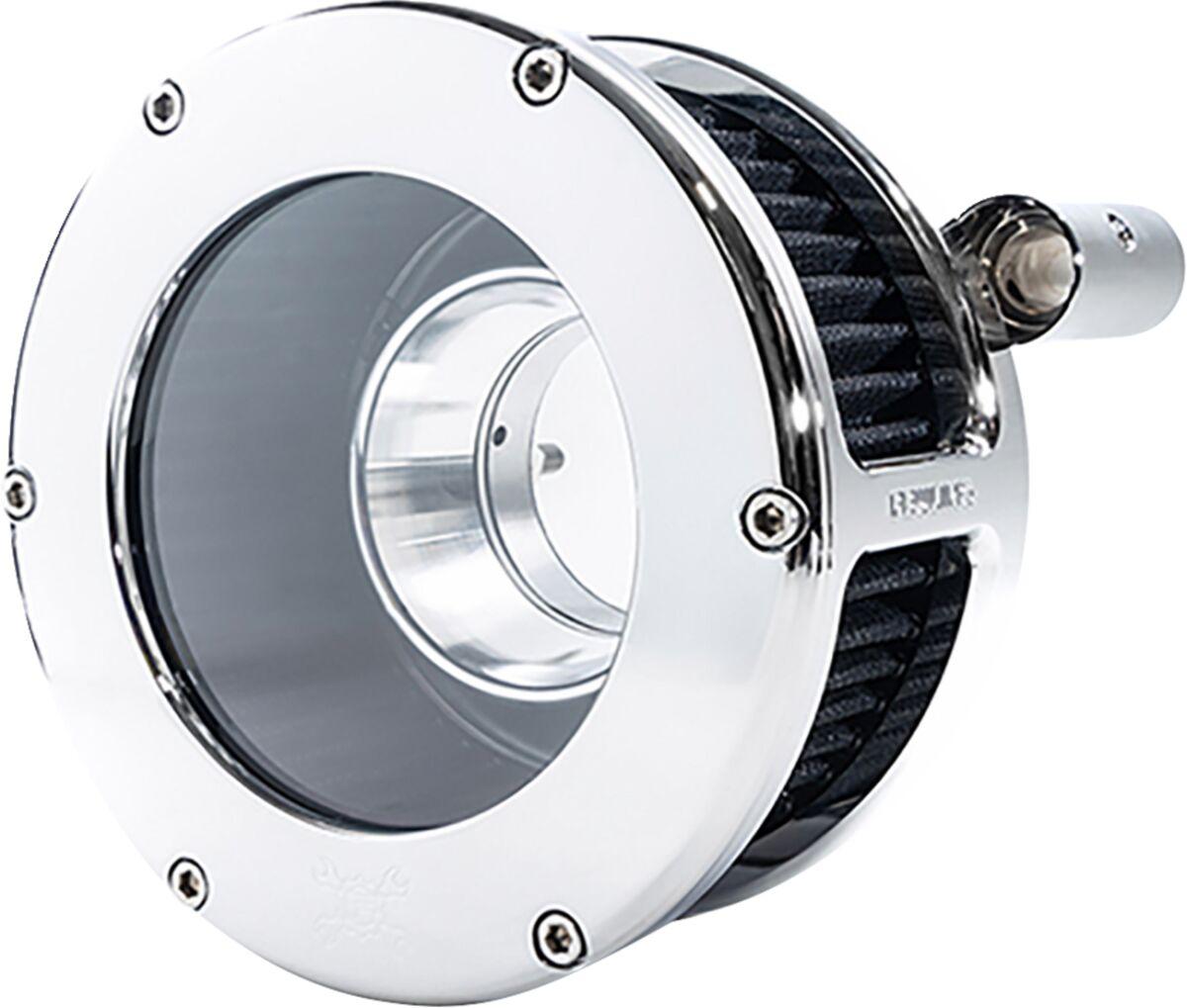 5548 - Feuling Parts BA Air Cleaner Kit For Harley Davidson FLD 1690 2012-2013 - Black/Chrome/Clear