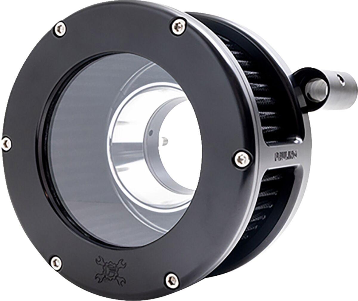 5564 - Feuling Parts BA Air Cleaner Kit For Harley Davidson FLHR 1340 1994-1998 - Black/Clear