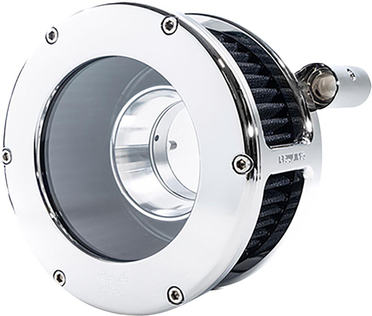 5558 - Feuling Parts BA Air Cleaner Kit For Harley Davidson FLHR 1584 2008 - Black/Chrome/Clear