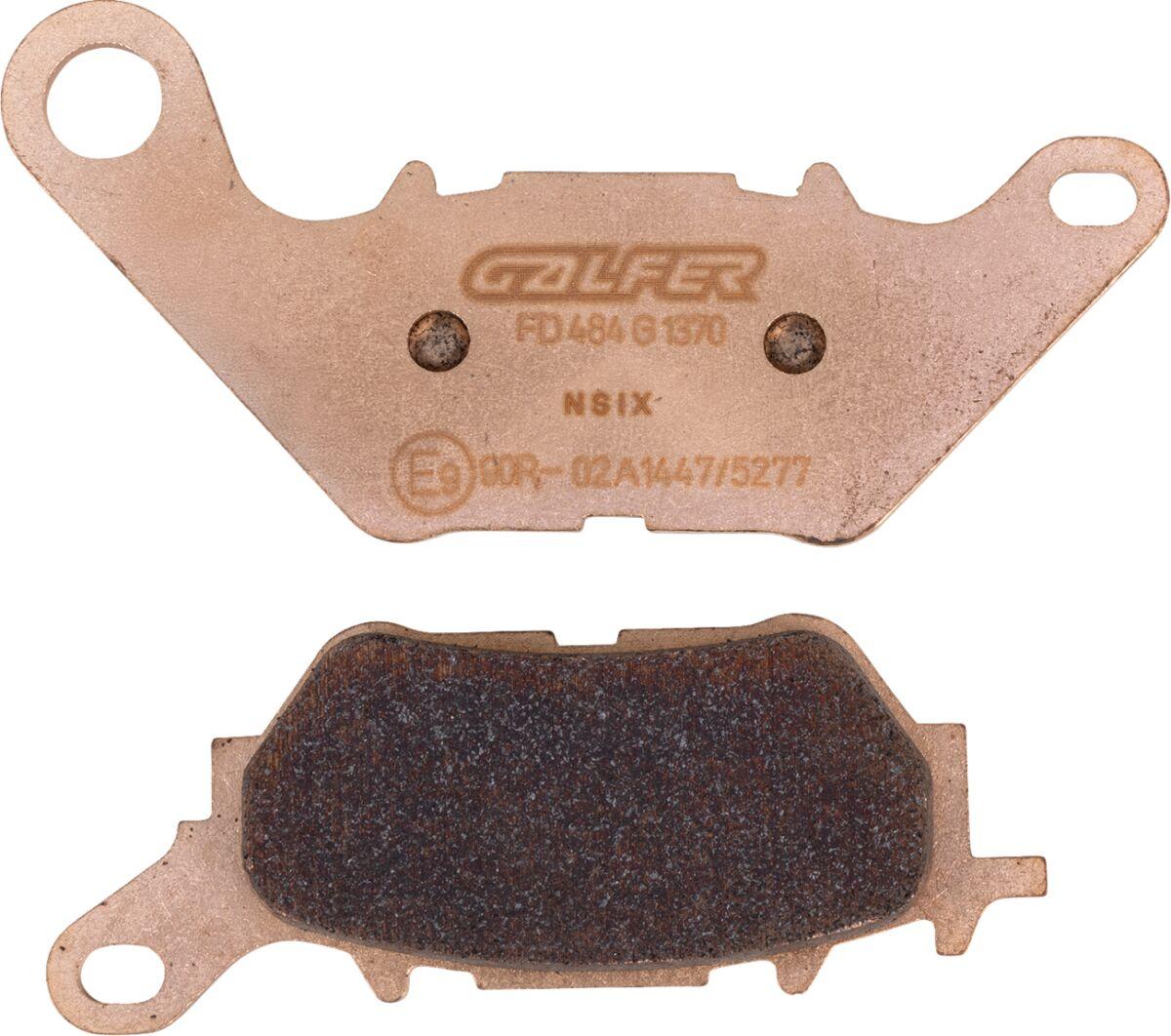 FD484G1370 - Galfer HH Sintered RR Brake Pads For Yamaha MT-03 ABS 2016-2022 - Rear