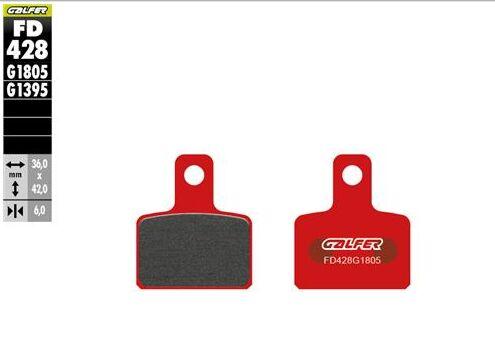 FD428G1805 - Galfer Trial Semi Metallic Brake Pads For Beta EVO 125 2009-2025 - Rear
