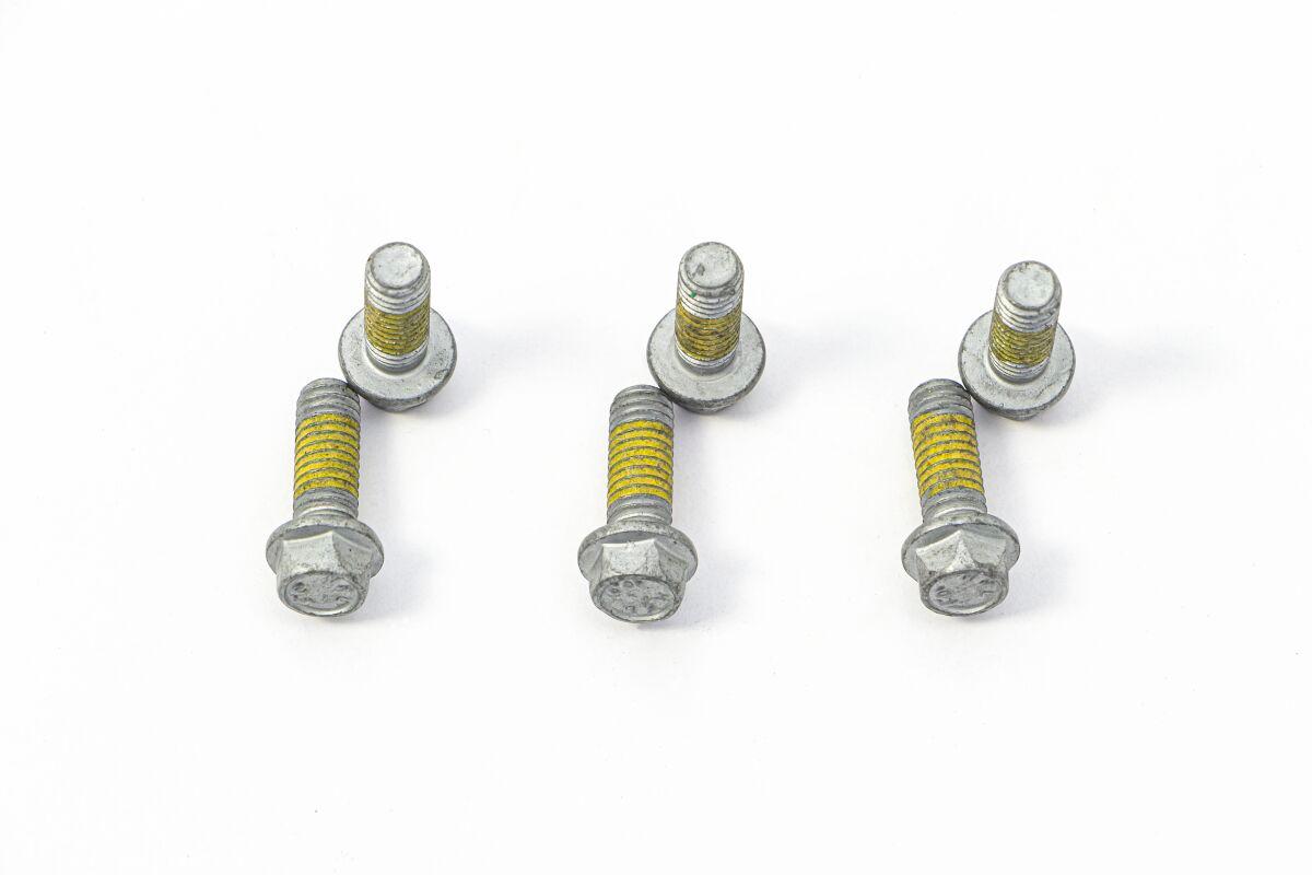MSS146-6 - TRW Brake Disc Bolt Set For KTM Adventure 1190 2013-2016 - Silver/Stainless Steel