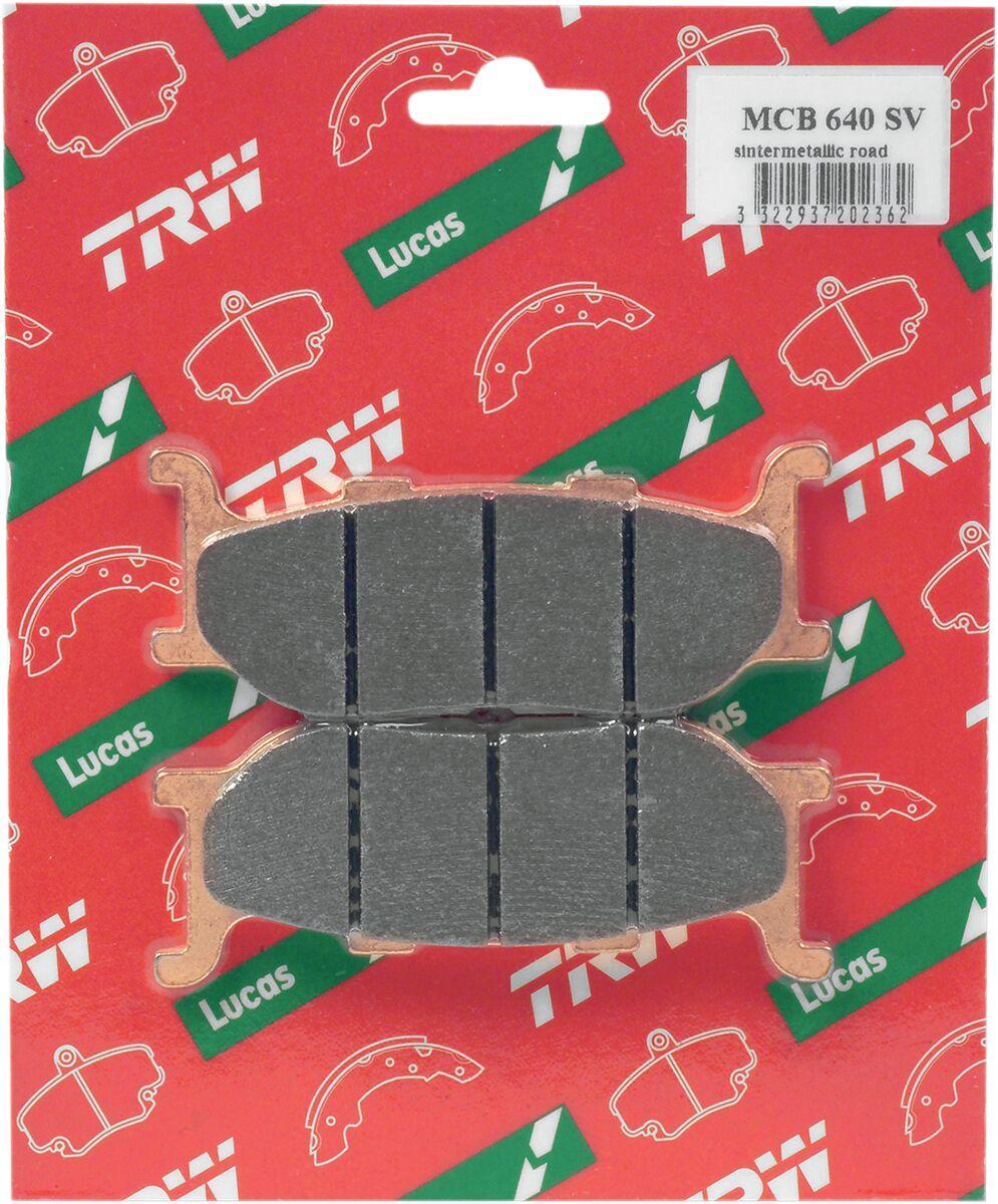 MCB640SV - TRW SV Series Sintered Brake Pads For Sym NH 125 T CBS 2019-2020 Front