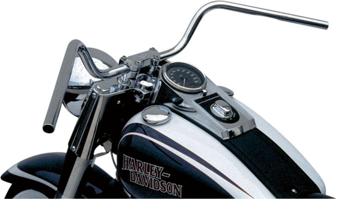 MCL131CKK - TRW Steel Handlebar 24,5mm (1") For Triumph Bonneville 865 T100 2005-2015 Mystic - Chrome