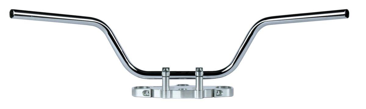MCL113SC - TRW 22mm (7/8") Steel Handlebar For Triumph Bonneville 800 2004-2006 Low/Touring - Chrome