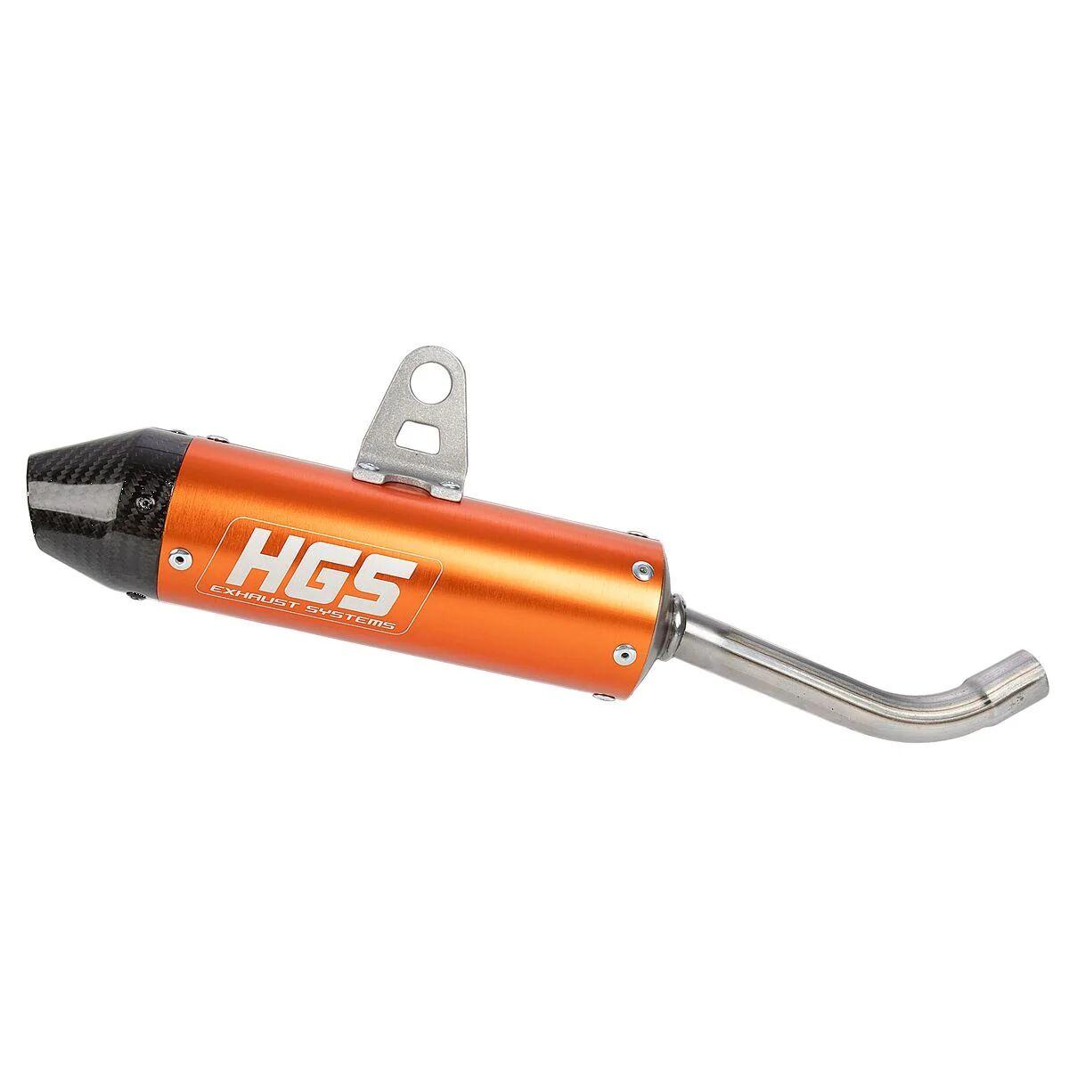XT-219-SCO - HGS Silencer For Gas Gas MC250 2022-2023 - Orange