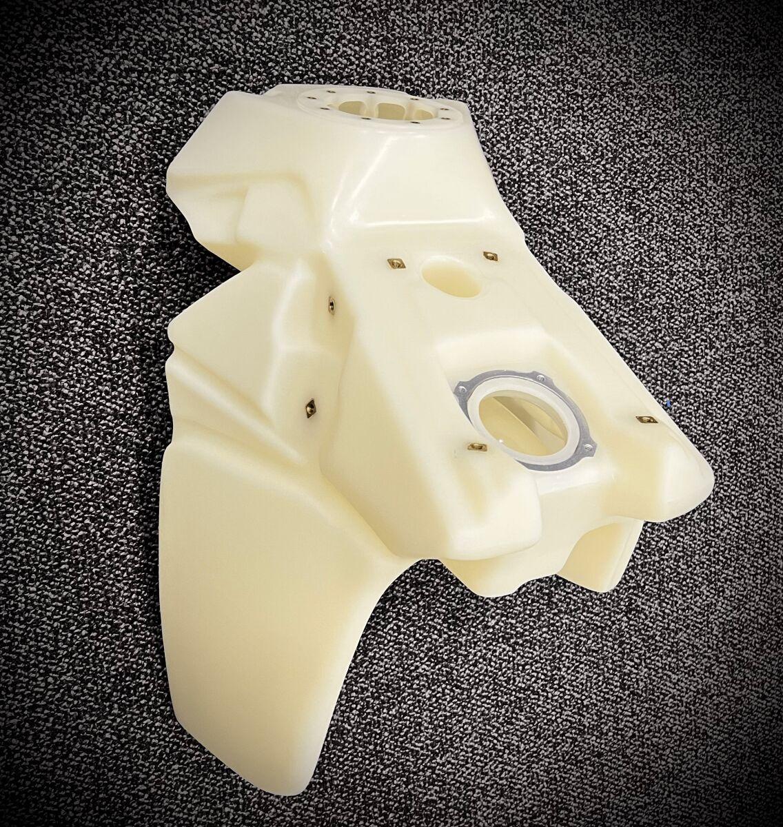 218807-N2 - IMS Fuel Tank (Dry Break) For Gas Gas EC250F 2024-2025 12.3 Litre (3.25 US gal.) - Clear