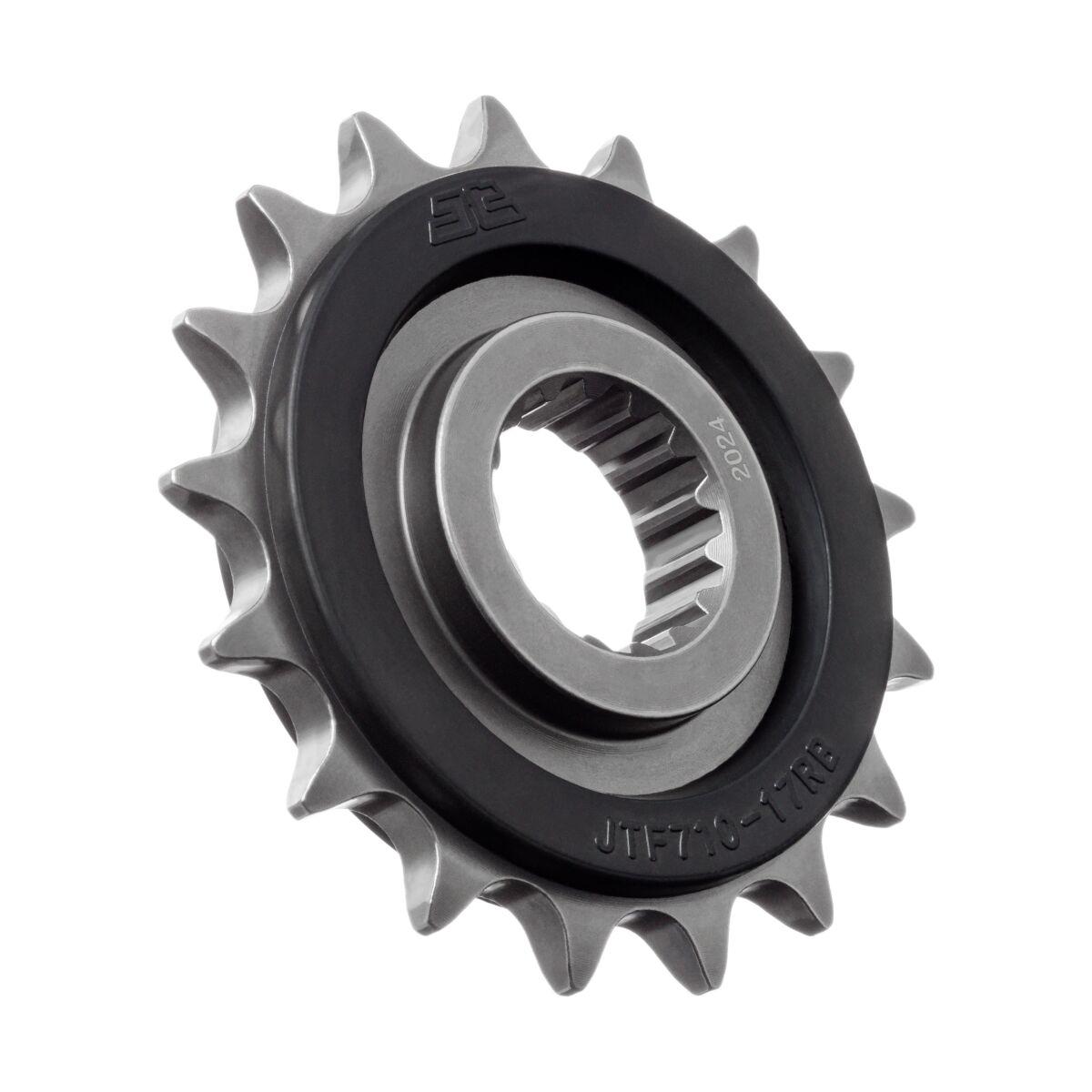 JTF710.17RB - JT Steel Sprocket For Aprilia RS 660 ABS 2020-2024 Front 17T