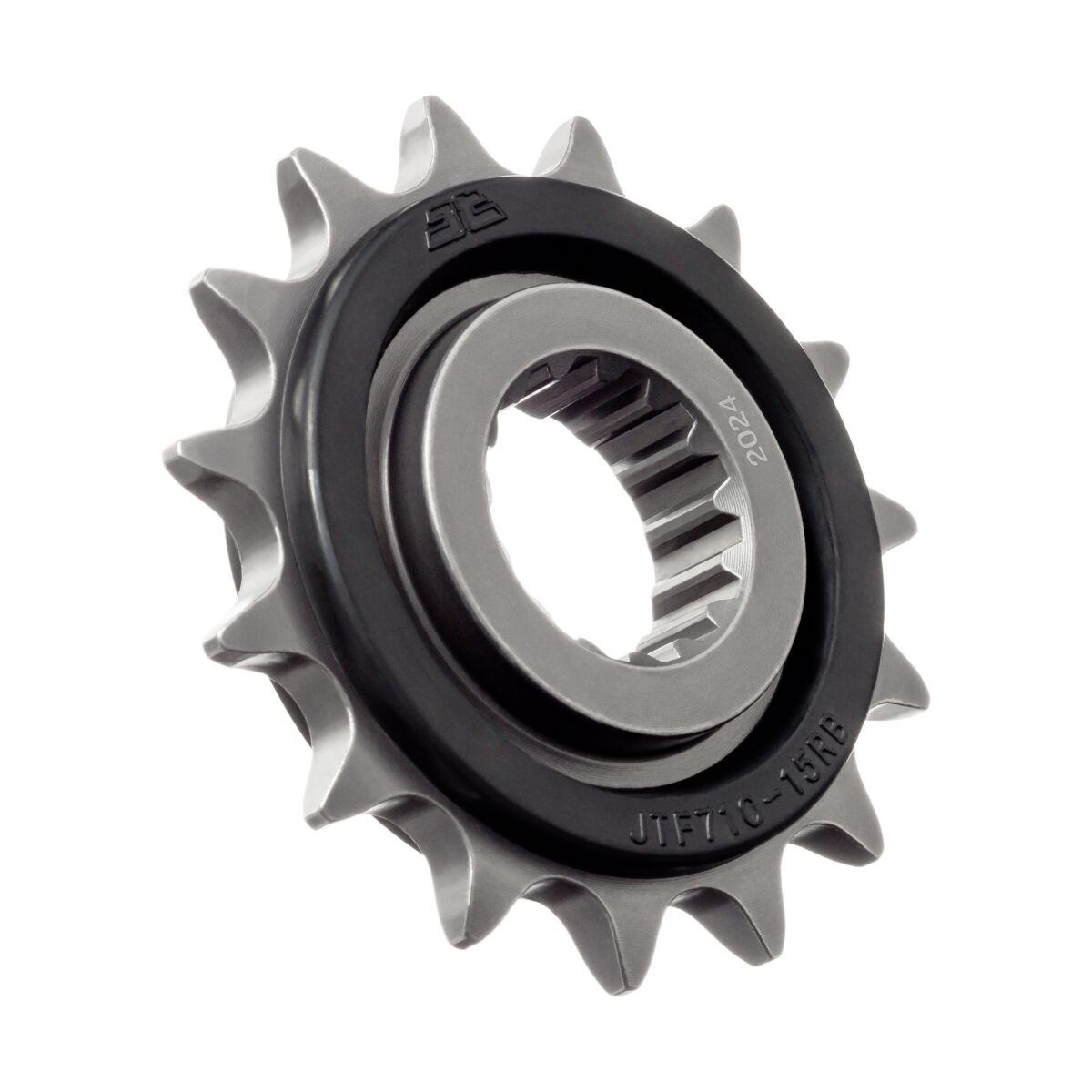JTF710.15RB - JT Steel Sprocket For Aprilia Tuareg 660 ABS 2022-2026 Front 15T
