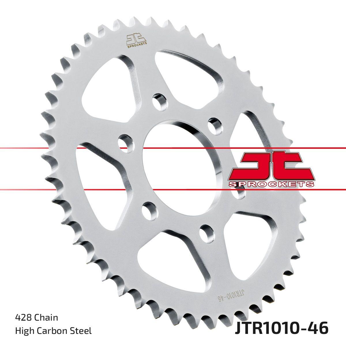 JTR1010.46 - JT Steel Sprocket For Keeway RKF 125 CBS 2019-2023 Rear 46T