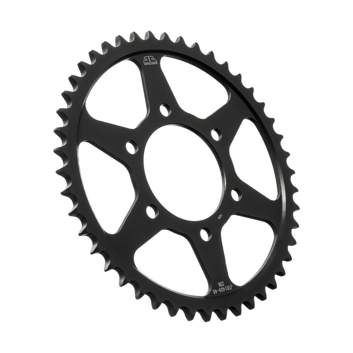 JTR1489.46ZBK - JT Steel Sprocket For Kawasaki Z 900 2018-2019 Rear 46T
