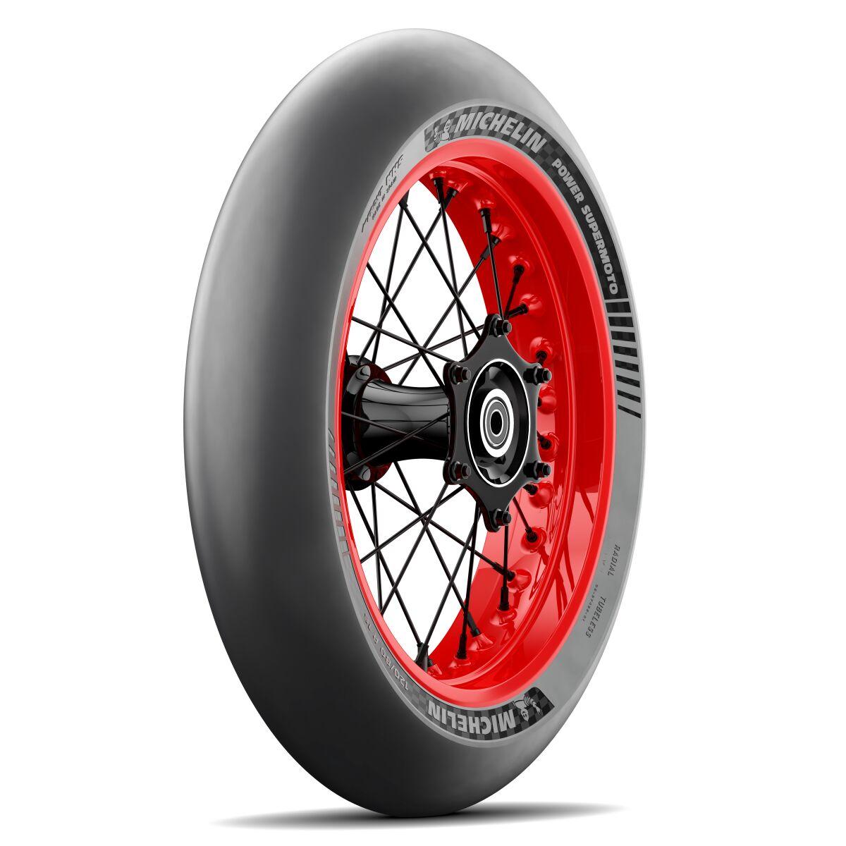 Michelin 425531 - Power Supermoto Front Tl Tyre 120/75 R16.5"