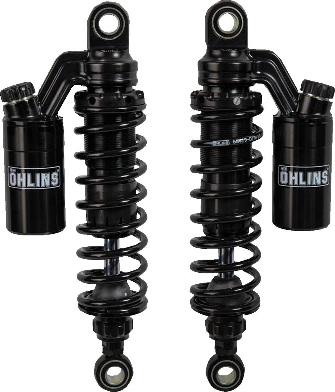 HD 763 - Ohlins Twin Shocks STX36P For Harley Davidson FXD 1340 1995-1998 Rear 305mm (12.007") - Black