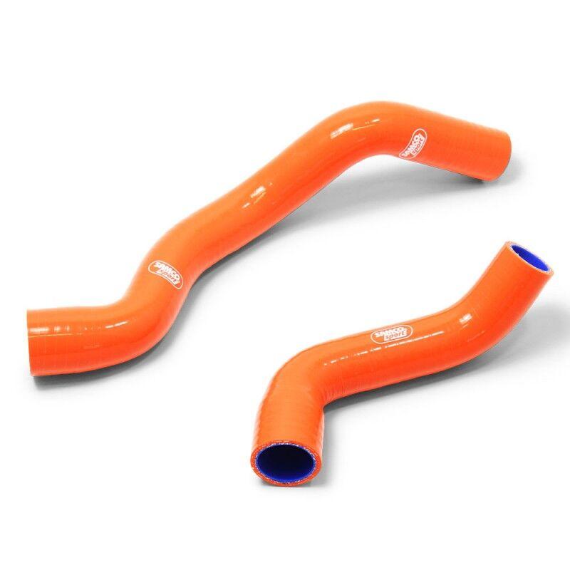 KTM-136-OR - Samco Radiator Hose Kit For KTM Adventure 790 2023-2025 - Orange