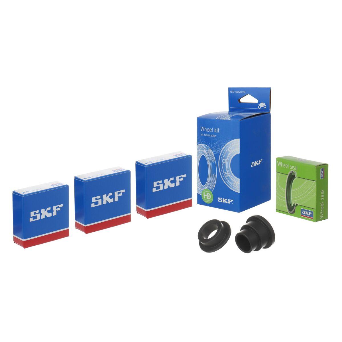 VKWB-R-20-HD-A - SKF HDS Wheel Bearing Kit with Seals & Spacers For Gas Gas EC125 2005-2010 Rear