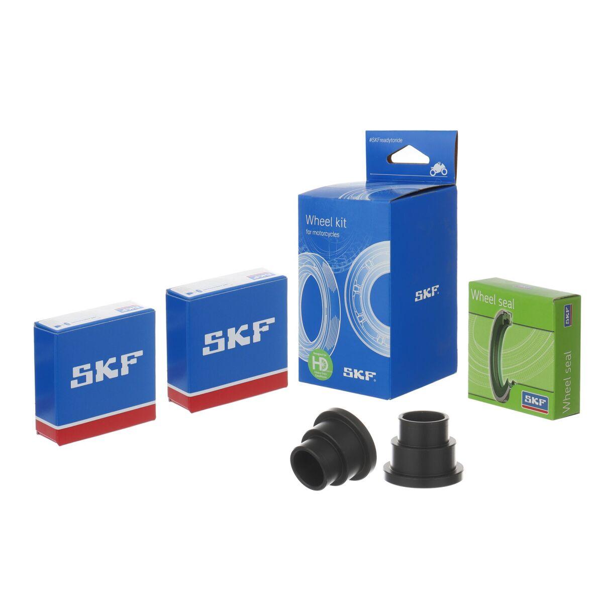 VKWB-R-25-HD-C - SKF HDS Wheel Bearing Kit with Seals & Spacers For Gas Gas EC 250 2021-2023 Rear