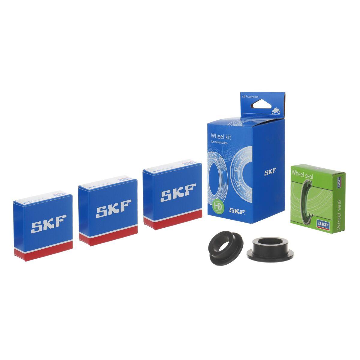 VKWB-R-25-HD-G - SKF HDS Wheel Bearing Kit with Seals & Spacers For Husqvarna CR125 2002-2012 Rear