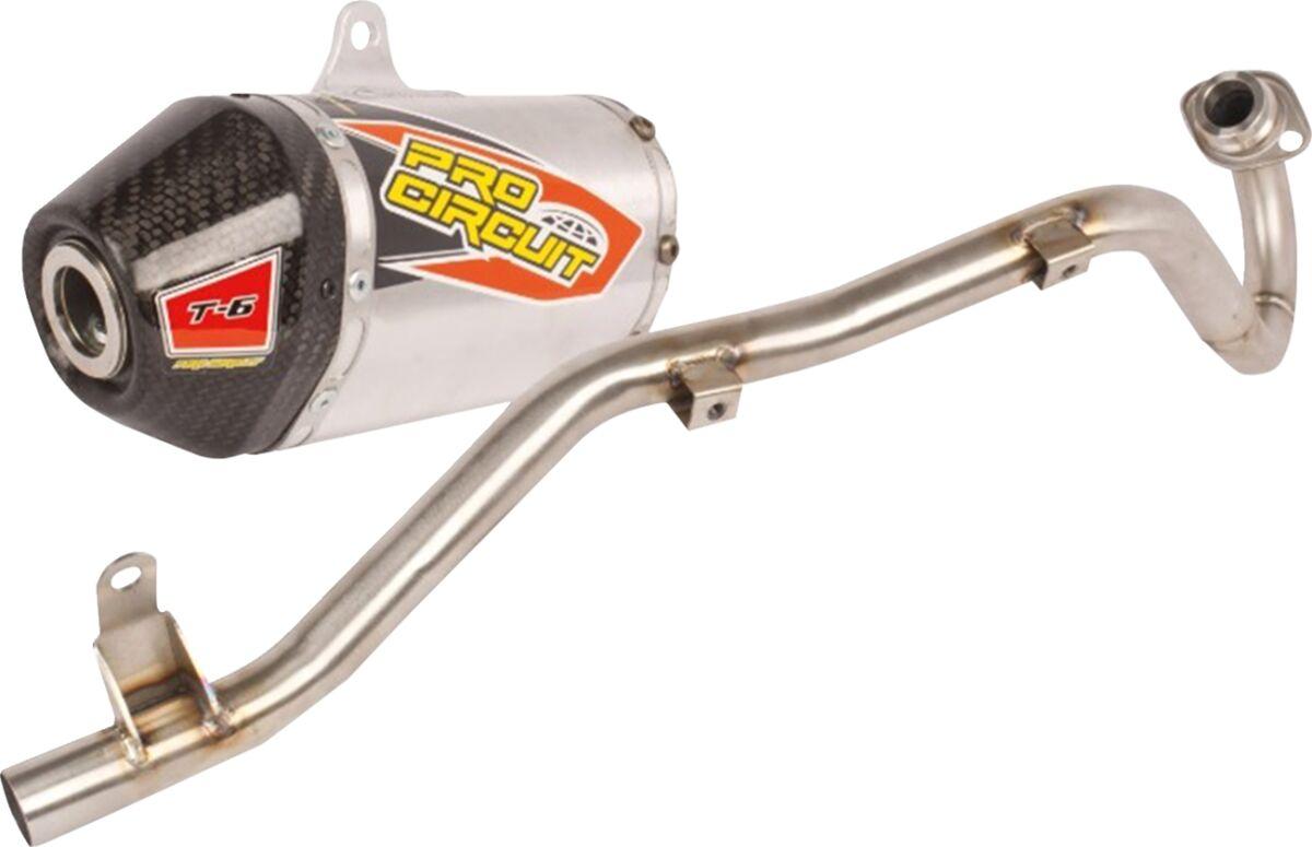 0111911GT - Pro Circuit T-6 Stainless Steel Exhaust System For Honda CRF110F 2019-2026