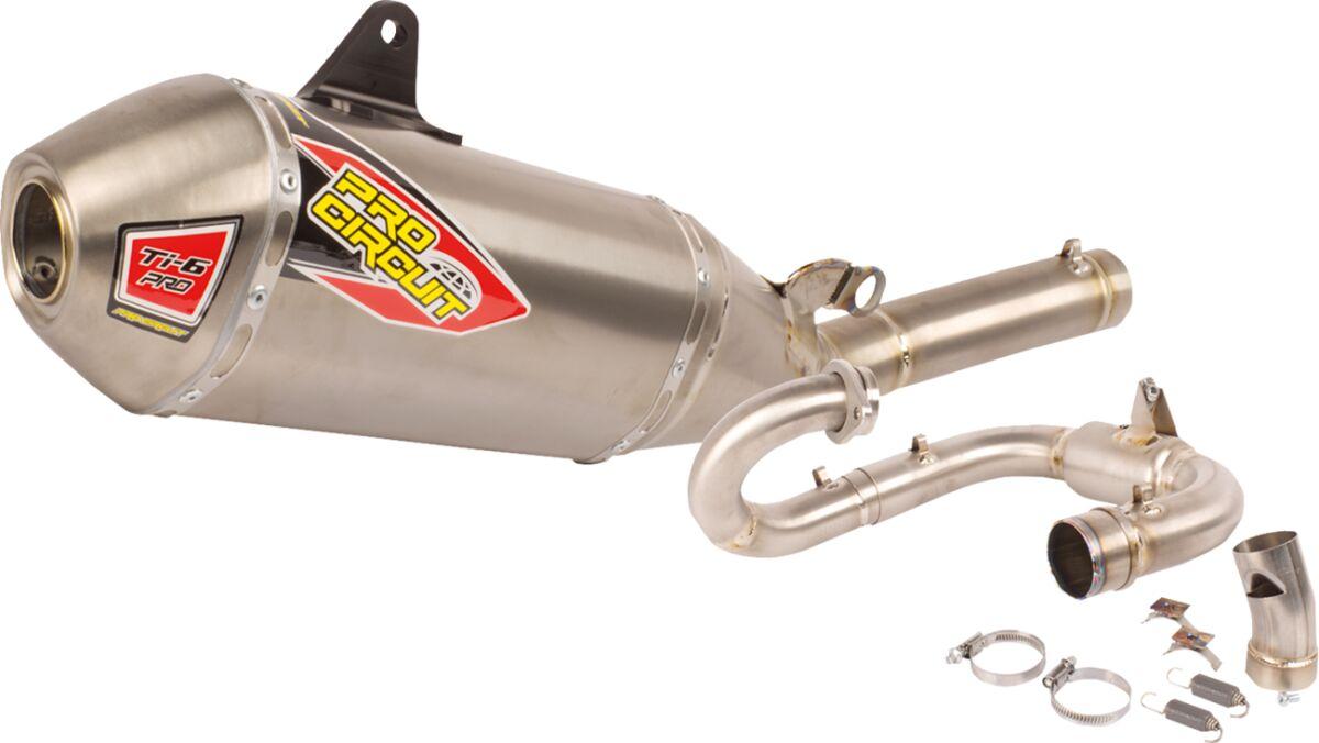 0332625BC - Pro Circuit TI-6 Pro BC Full Titanium Exhaust System For Yamaha YZF250 2019-2026