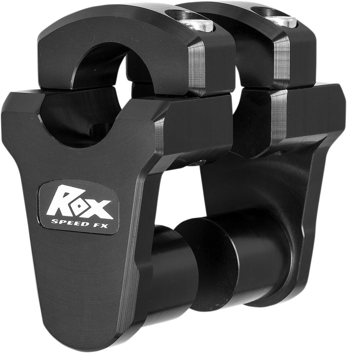 1R-P2PPK - Rox Speed FX Pivoting Handlebar Risers For 1-1/8" Bar Clamps For KTM Adventure 950 2003-2005 50.8mm (2") - Black
