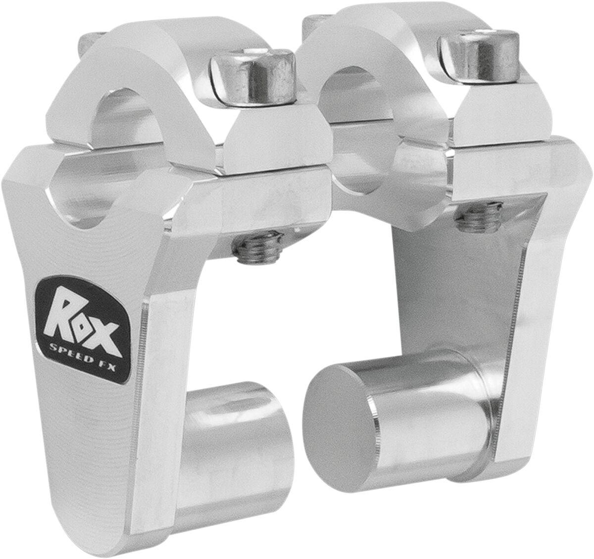 1R-P2SSN - Rox Speed FX Pivoting Handlebar Risers For 7/8" Bar Clamps For Honda CB1000C 50.8 mm (2") - Chrome