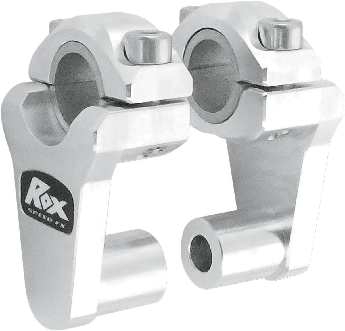 1R-P2SE - Rox Speed FX Elite Pivoting Handlebar Risers For 7/8" & 1-1/8" Handlebars For Honda CB1000C 50.8mm (2") - Chrome