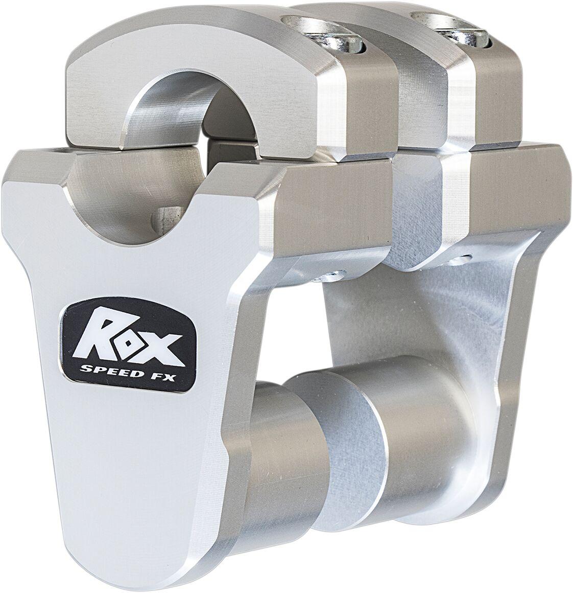 1R-P2PPA - Rox Speed FX Pivoting Handlebar Risers For 1-1/8" Bar Clamps For KTM Adventure 950 2003-2005 50.8mm (2") - Clear