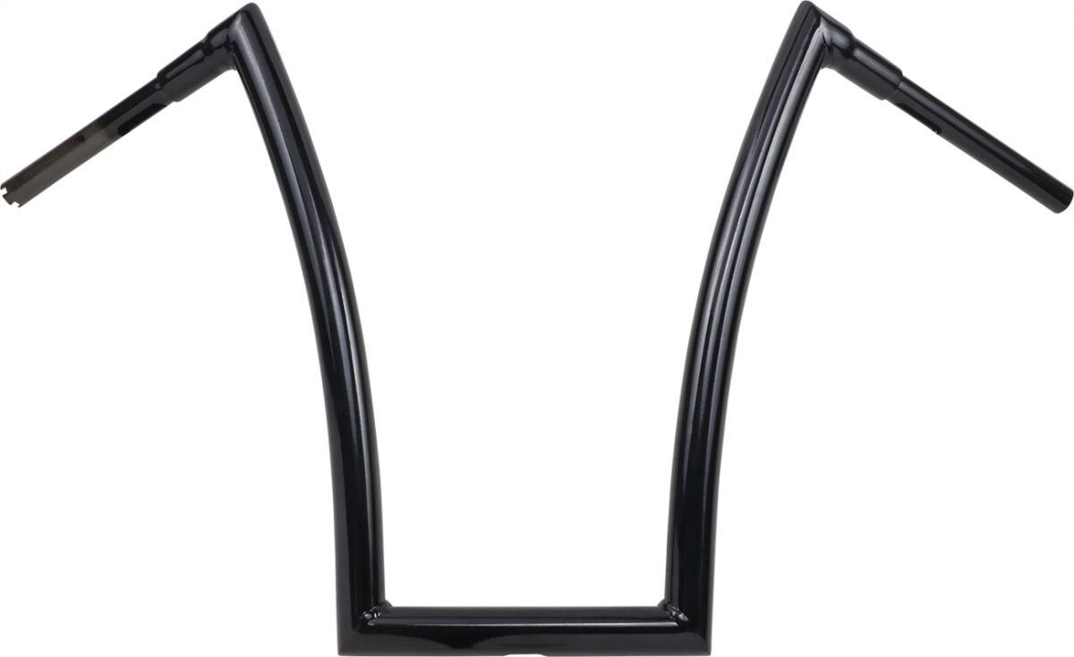 0601-4893 - Todds 1-1/2" Strip Handlebar For Harley Davidson FLD 1690 2012-2013 51 cm (20") - Black