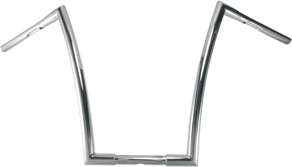 0601-2707 - Todds 1-1/4" Strip Handlebar For Harley Davidson FLDE 1750 2018-2020 38 cm (15") - Chrome