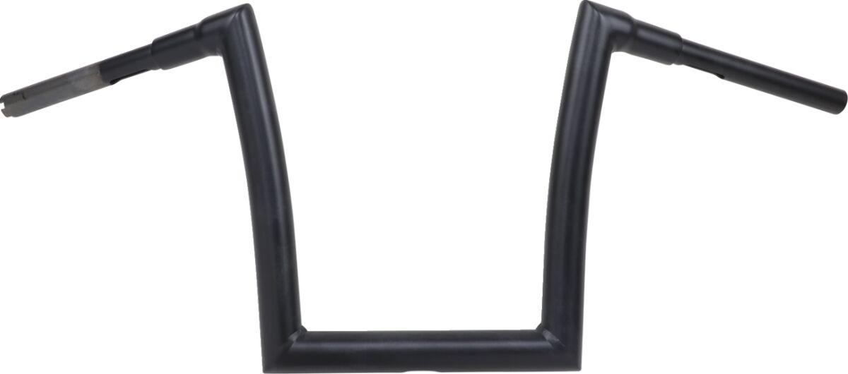 0601-4885 - Todds 1-1/2" Strip Handlebar For Harley Davidson FLD 1690 2012-2013 30.5 cm (12") - Black
