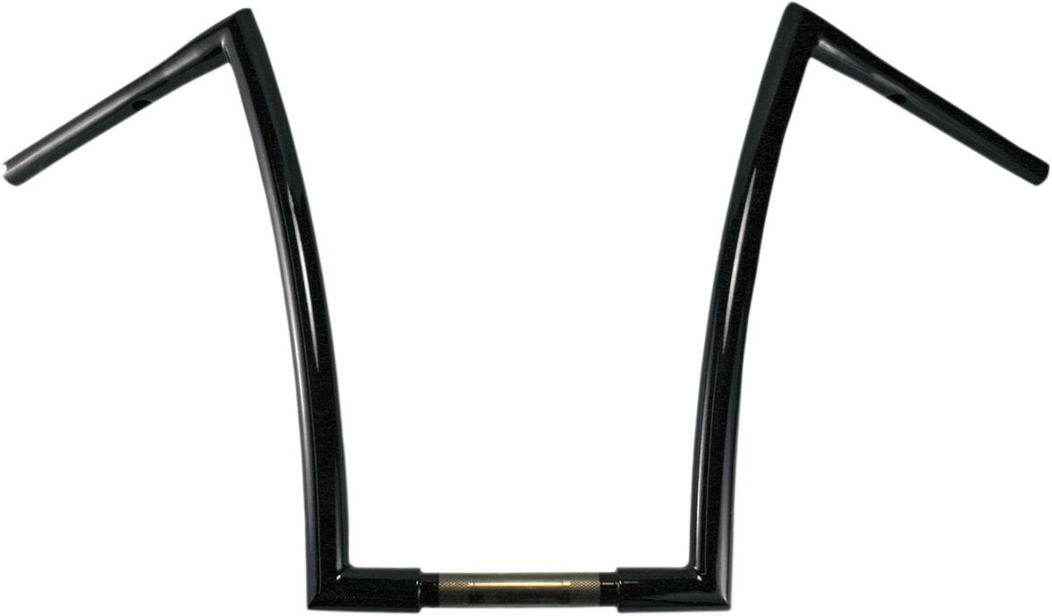 0601-2714 - Todds 1-1/4" Strip Handlebar For Harley Davidson FLDE 1750 2018-2020 38 cm (15") - Black