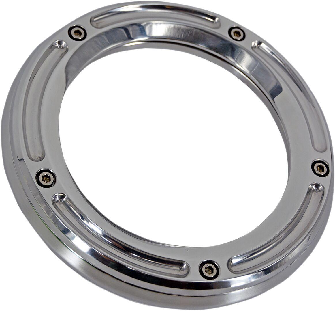 TM-0040CH - Trask Assault Derby Cover For Harley Davidson FLD 1690 2012-2013 - Chrome
