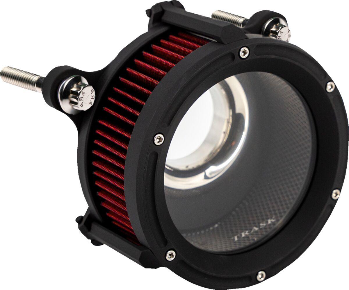 TM-1024BK - Trask Assault Charge High-Flow Air Cleaner Kit For Harley Davidson FLHRXS 1868 2024-2025 - Black