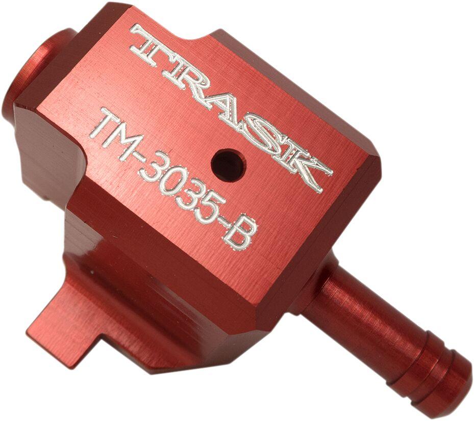 TM-3035 - Trask Fuel Regulator Housing For Harley Davidson FLHR 1450 2002-2003 - Red