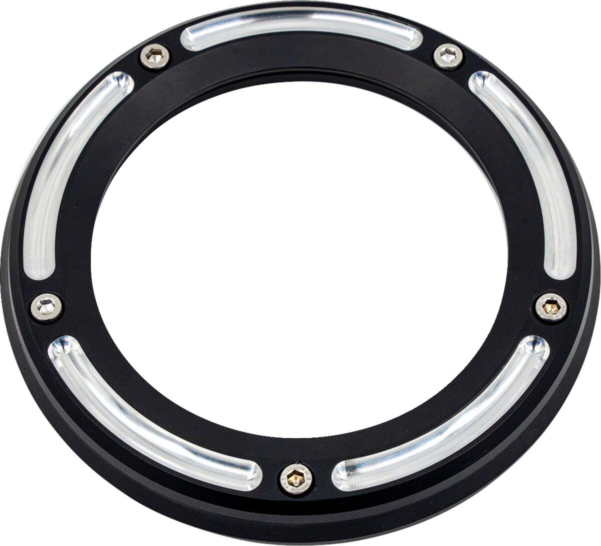 TM-0041RC - Trask Assault Derby Cover with Window For Harley Davidson FLH 1868 2021 - Reverse Cut