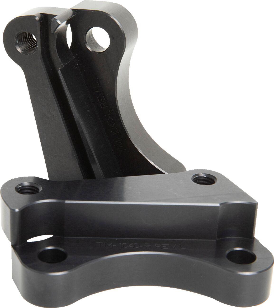 TM-1040BK - Trask Front Brake Caliper Mount For Harley Davidson FLH 1868 ABS 2021 Front - Black