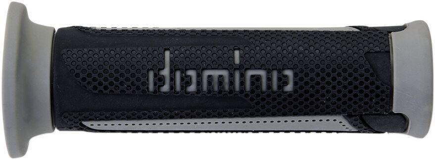 A35041C5270C7-0 - Domino Turismo Sport Touring Grips - Black/Grey